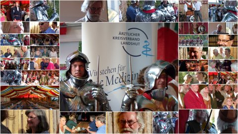 Sonderveranstaltung des ÄKV Landshut zur LaHo 201- Collage 2